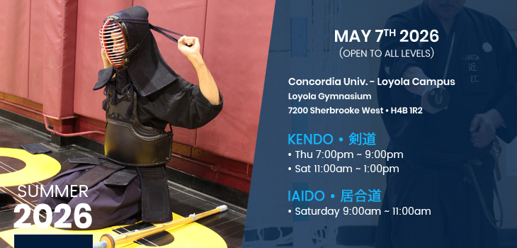 Shidokan Kendo and Iaido - Summer 2026 Registration